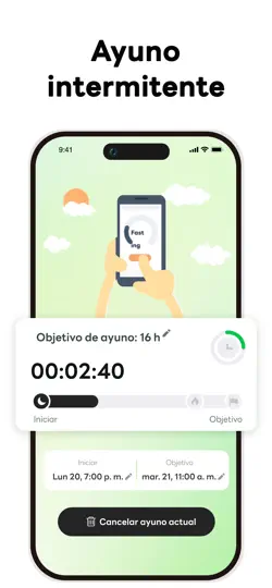 Captura de pantalla de Contador De Calorías–FoodPilot en iPhone 6
