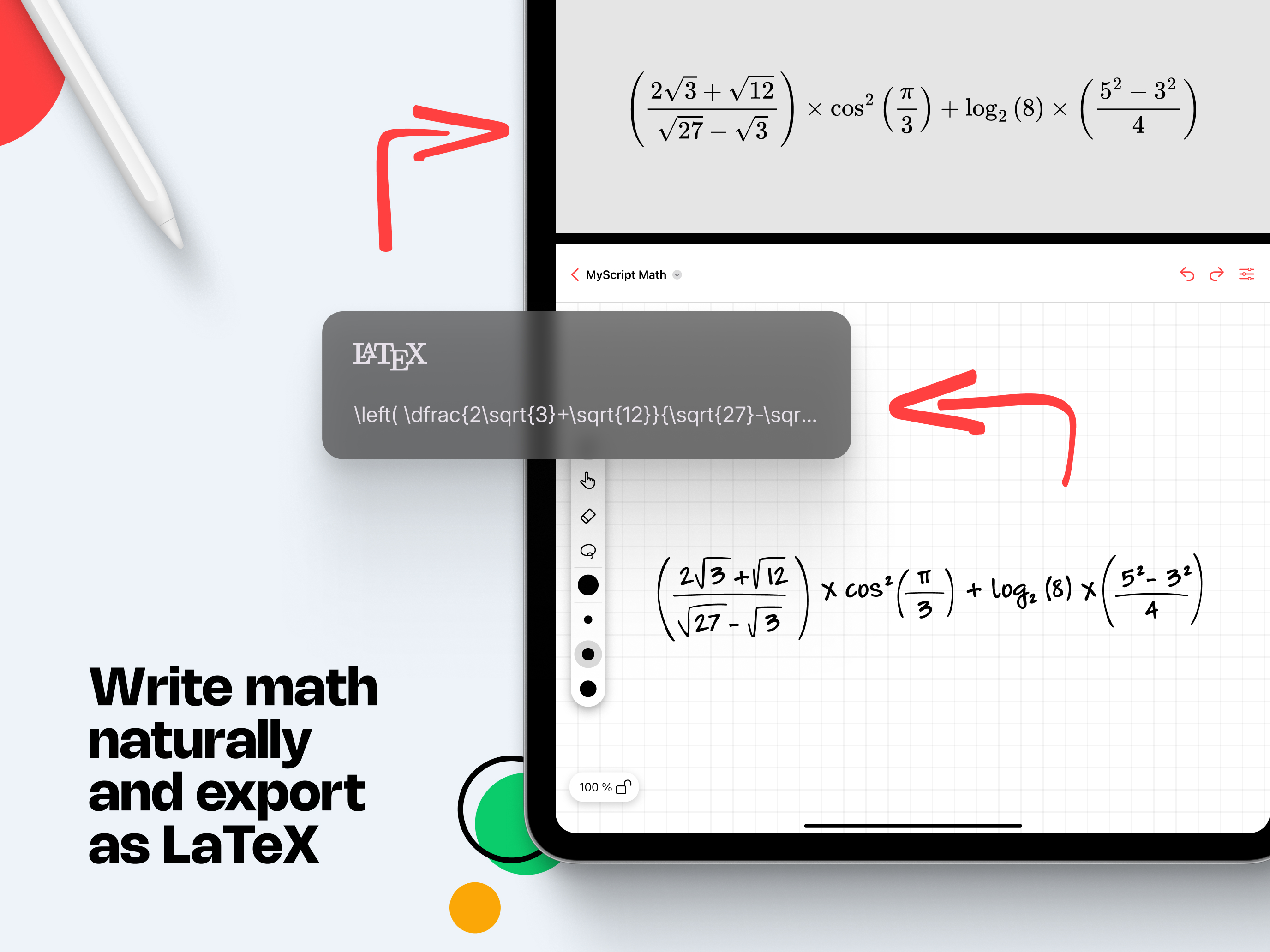MyScript Math: Solve & Plot
