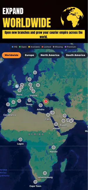 City Of Couriers 2: Tycoon screenshot 2