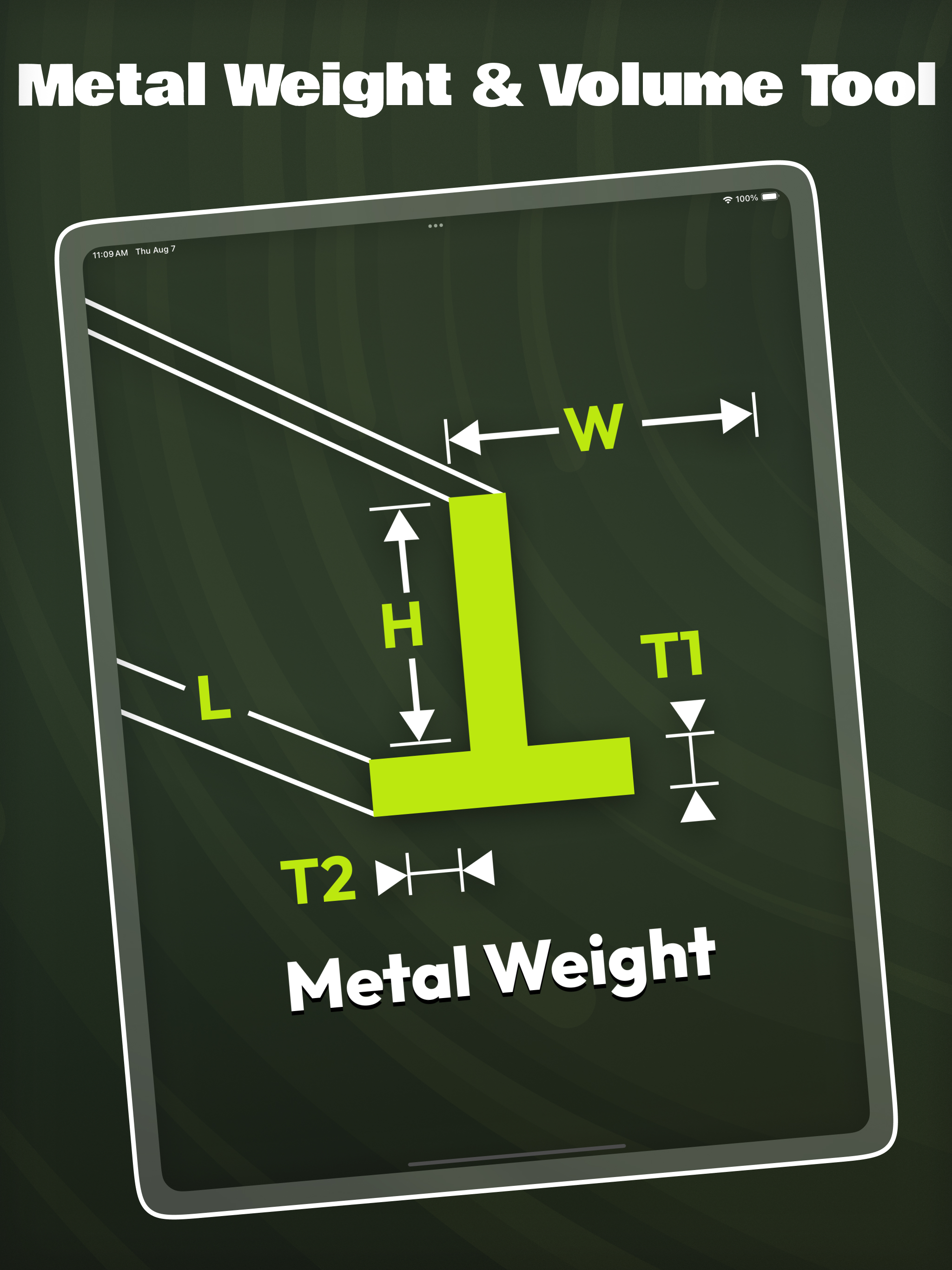 Metal Weight & Volume Tool screenshot 5