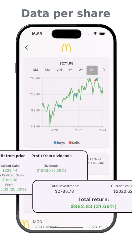 Profitable - Portfolio Tracker screenshot-3