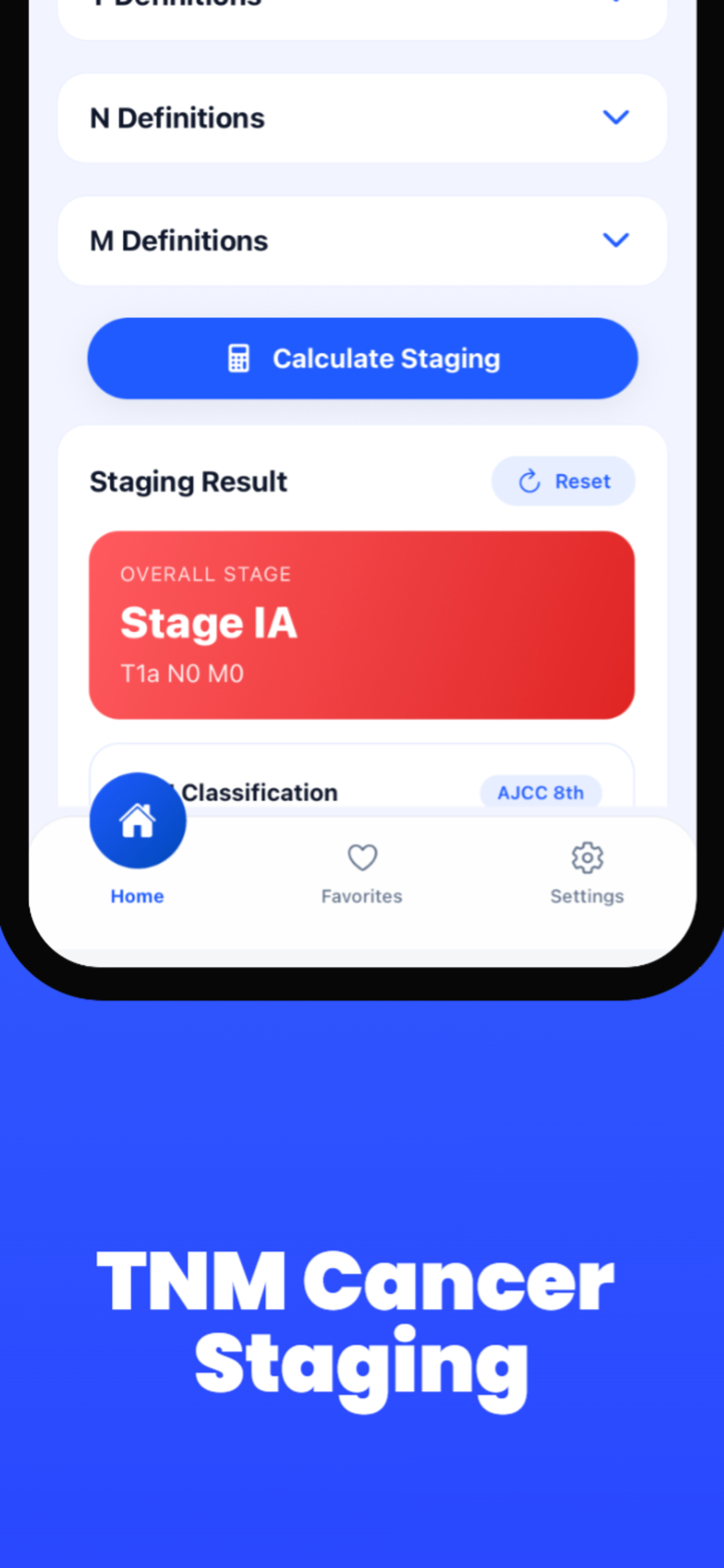 TNM Cancer Staging Calculator screenshot 3