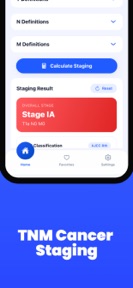 TNM Cancer Staging Calculator screenshot