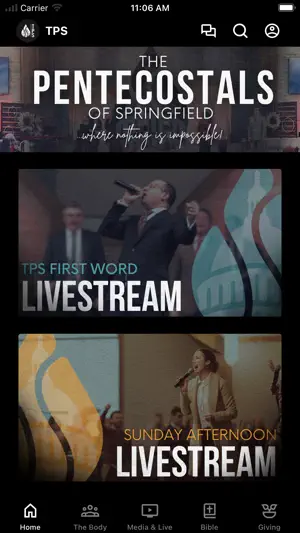 The Pentecostals of Spfld screenshot 1