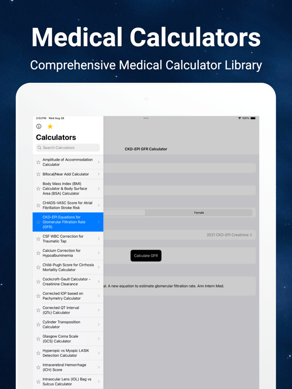 Medical Calculators App