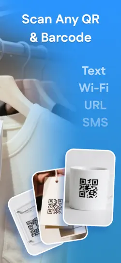 Captura de pantalla de EasyQR Code Scan en iPhone 2