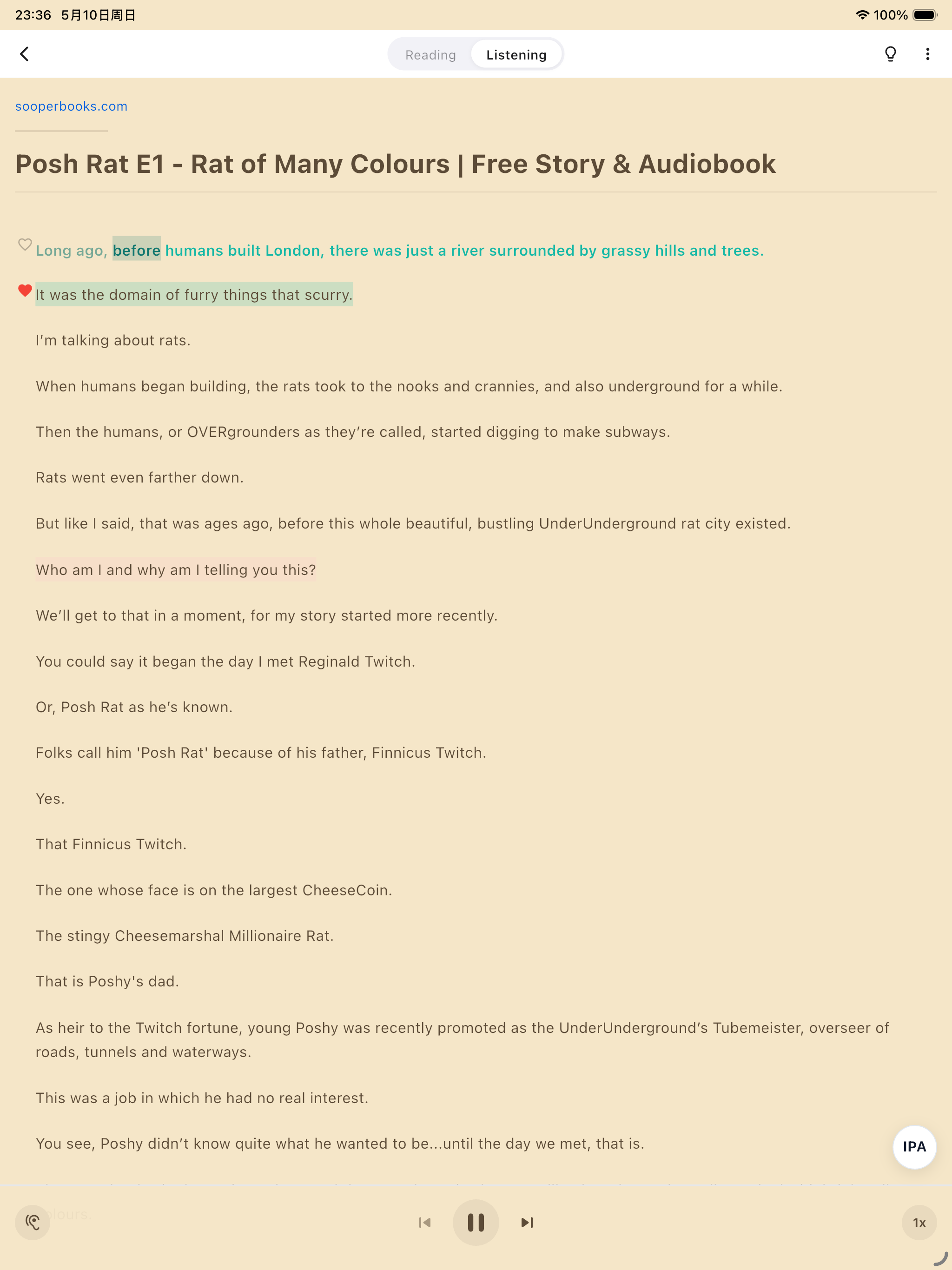 IPA Reader screenshot 14