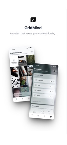 GridMind – Content Planner screenshot
