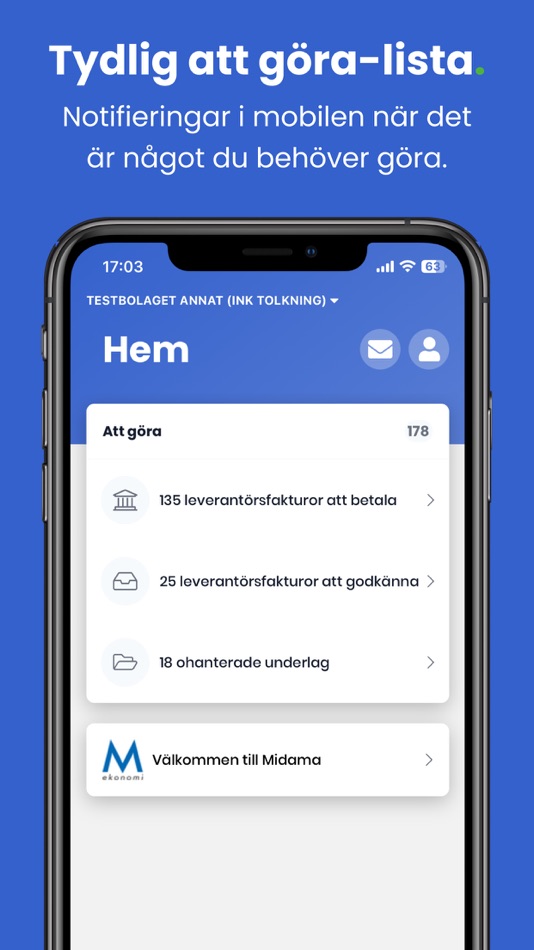 #1. Midama (iOS) Ved: Bjorn Lunden AB