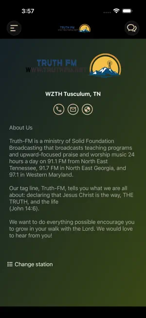 Truth-FM Radio Network screenshot 3