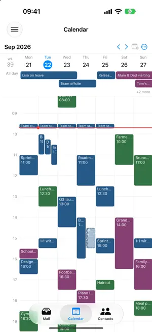Allodia Mail & Calendar screenshot 2