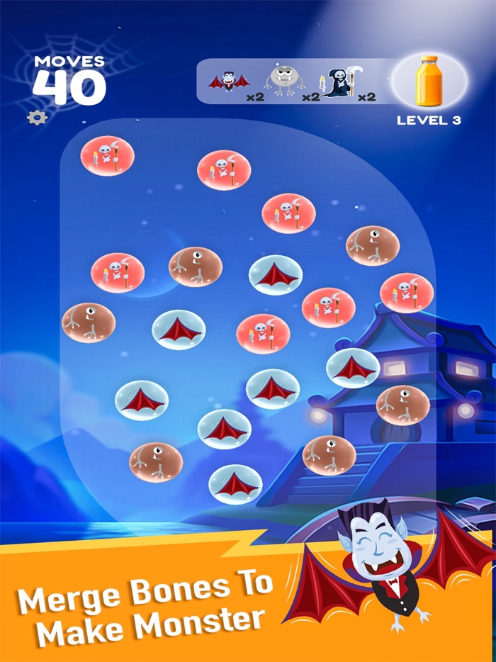 Bubble Monster Merge Evolution