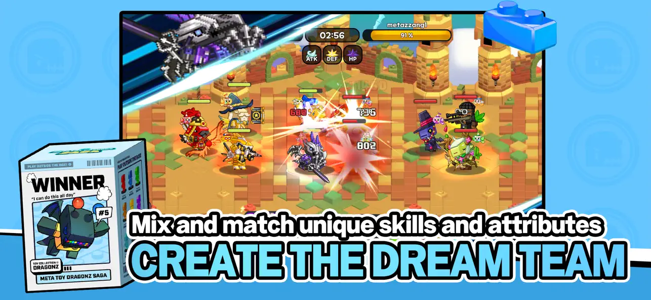 Meta Toy DragonZ SAGA Hack screenshot 5 - game app interface