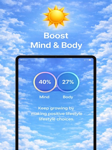 Sunny - A.I. Health Assistant iPad screenshot
