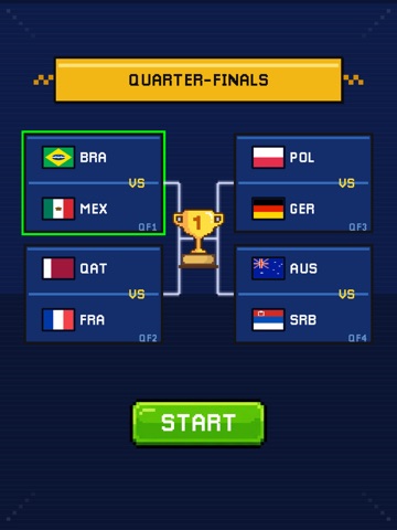 Soccer Road to Cup iPad screenshot