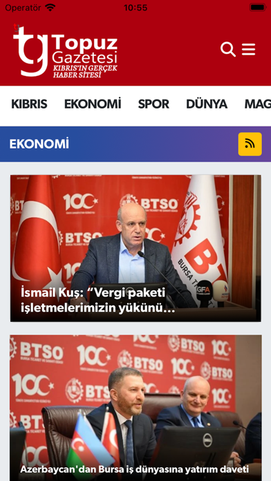 Topuz Gazetesi Screenshot
