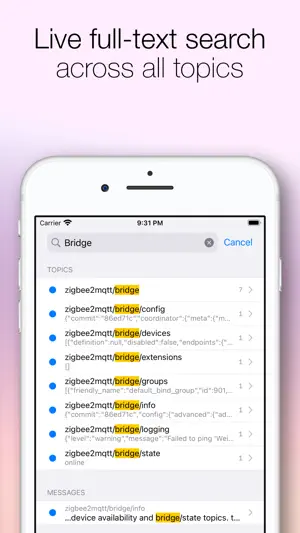 MQTT Loupe screenshot 4