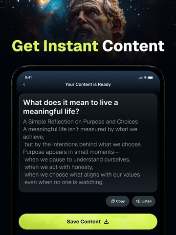 iWrite : AI Content Writer iPad screenshot