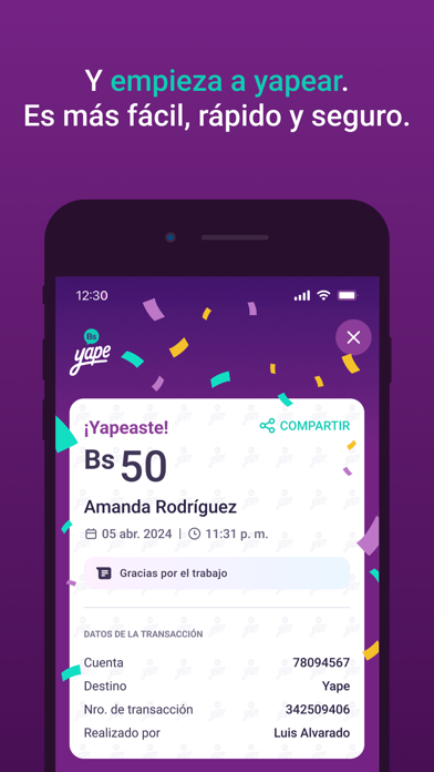 Screenshot #3 pour Yape Bolivia