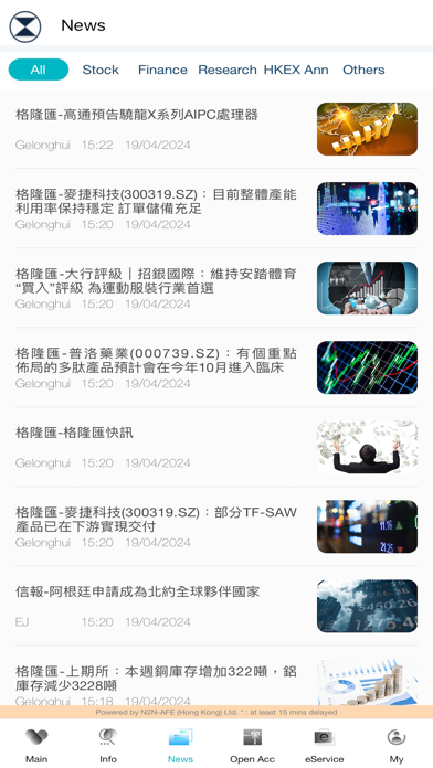 LSH Securities Screenshot