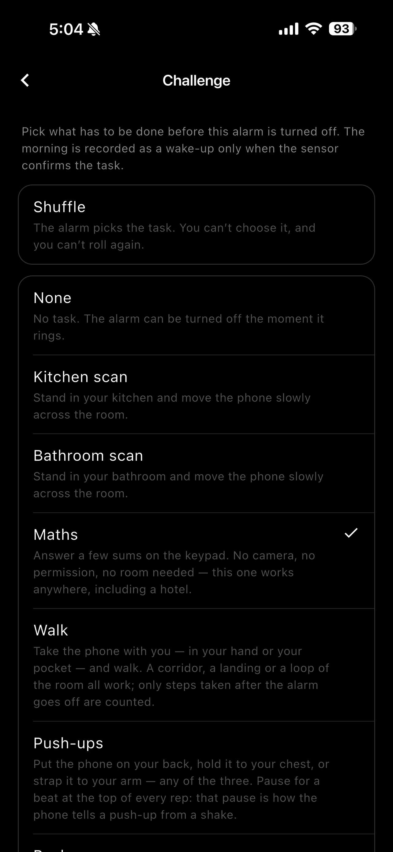 Screenshot 3 of iWake Alarm