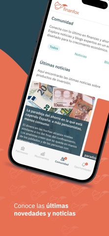 Finanfox screenshot