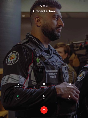 Fake Police Call: Parents Aid iPad screenshot