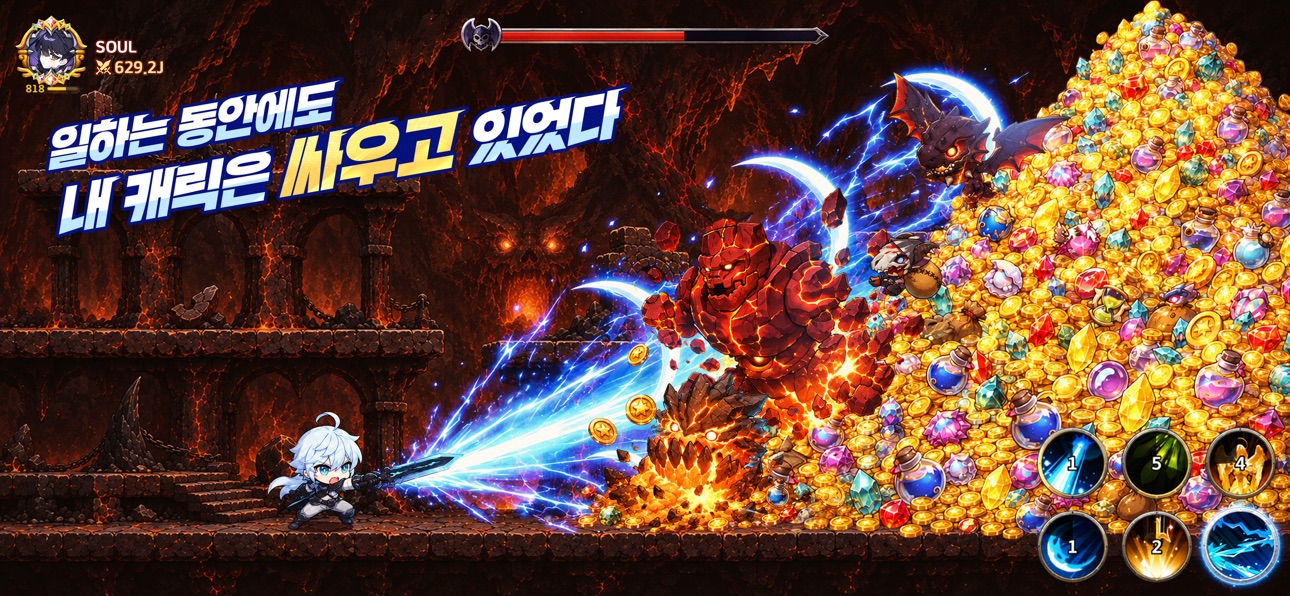 Soul Strike iOS Mod IPA screenshot 3 - iOS game interface