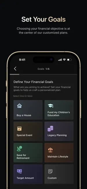 Financial Goal screenshot 2