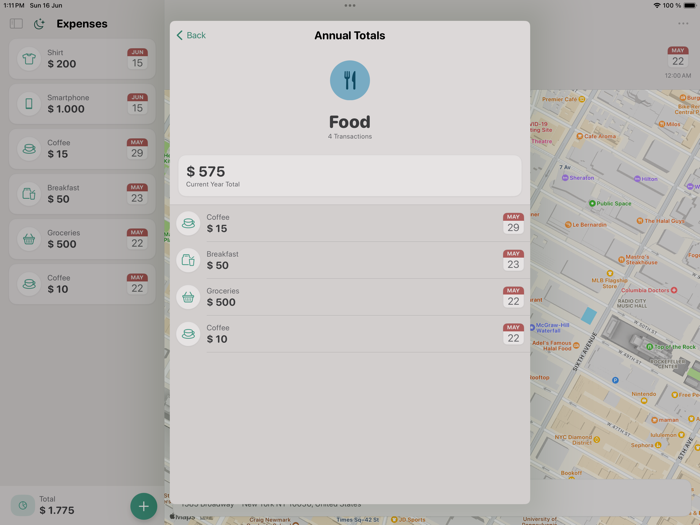 ExpensePad Spending Tracker
