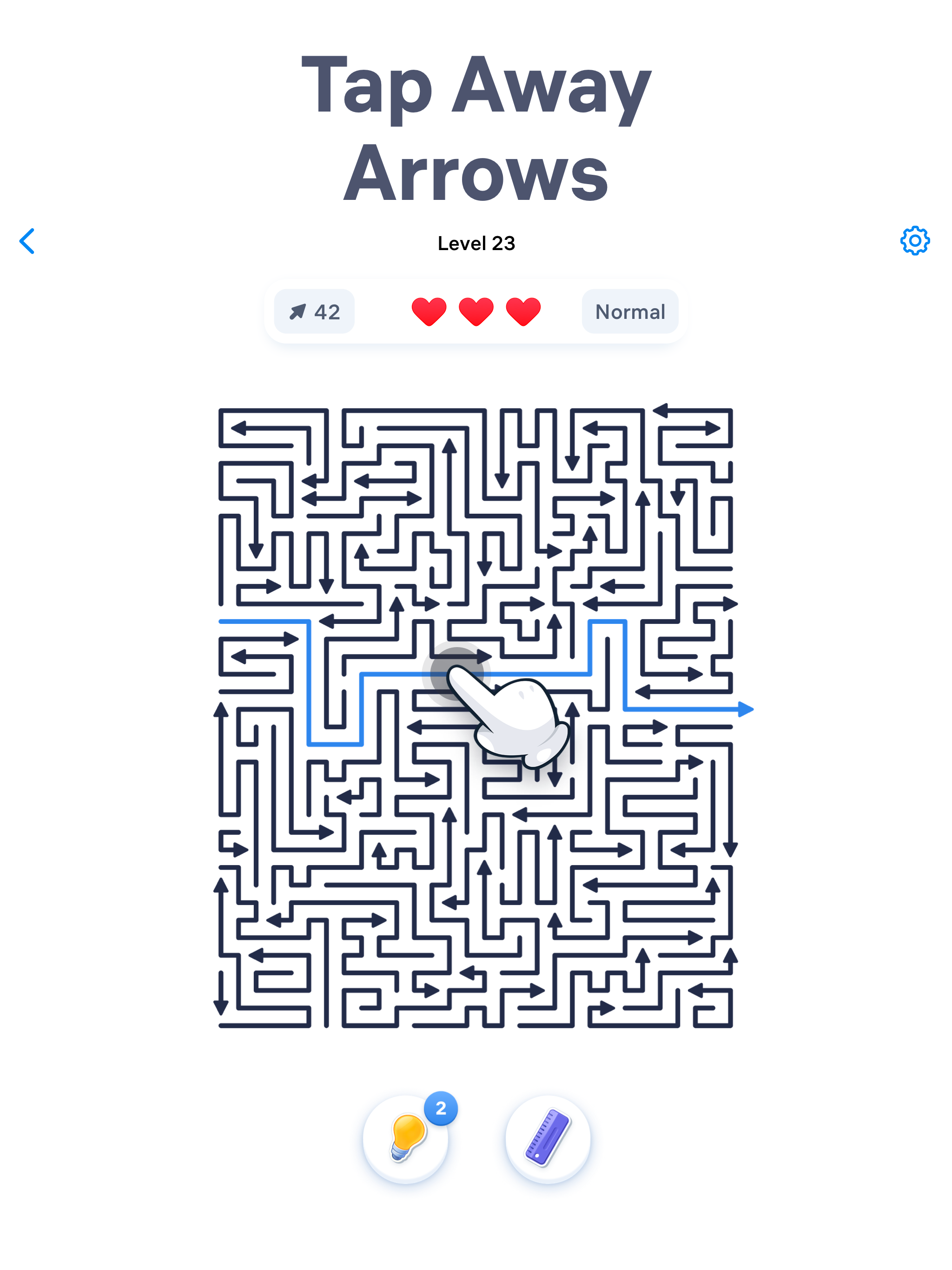 Arrow Puzzle - Tap Away Game screenshot 8
