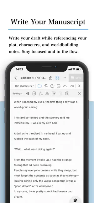 Nola: Story Planner & Writing screenshot 2