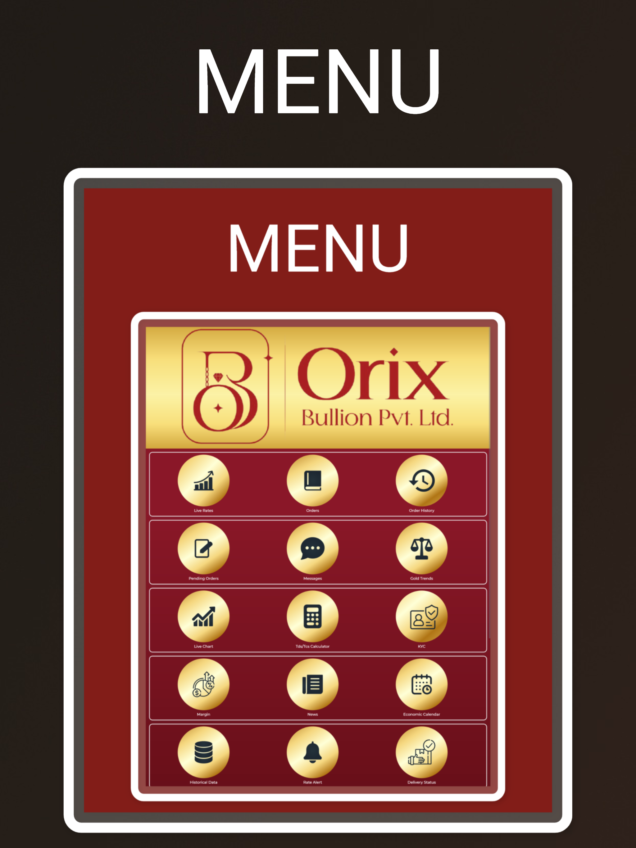 Orix Bullion Spot