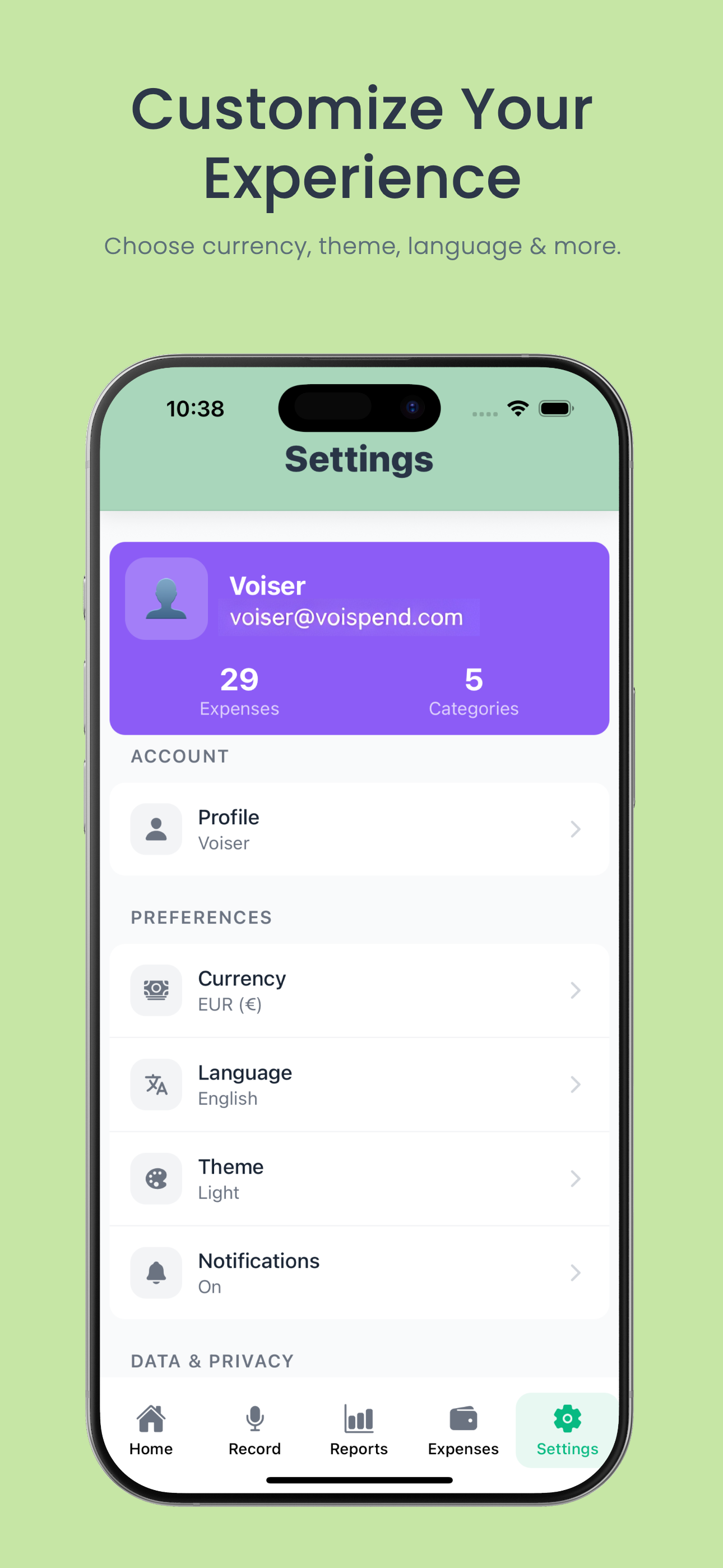 Voispend