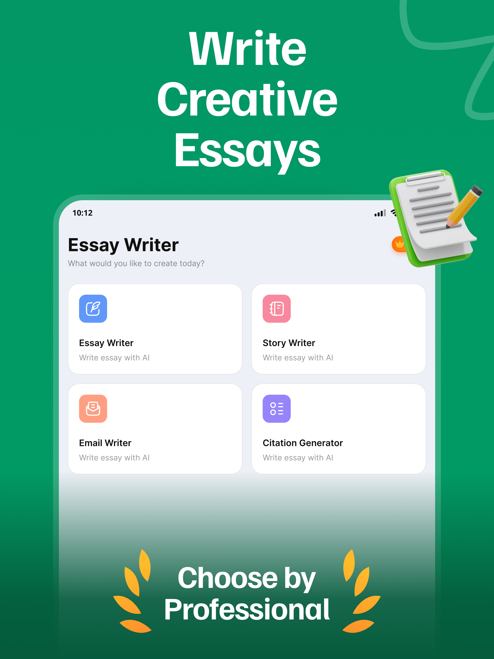 AI Essay Writer & Essay AI