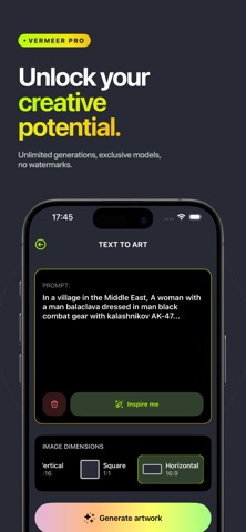 Vermeer AI: Visual Generator Screenshot 5 of 6