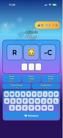 Bubble Brain: Word Puzzles Screenshot 5 of 9