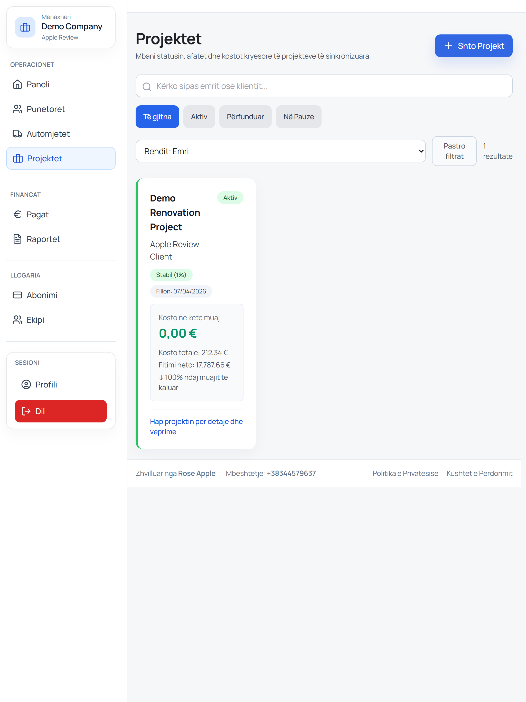 Menaxheri screenshot 5