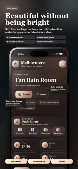 Mellowmere Sleep Sounds screenshot 2