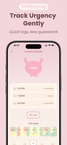 Peeceful- Bladder Health Diary Screenshot 5 of 7