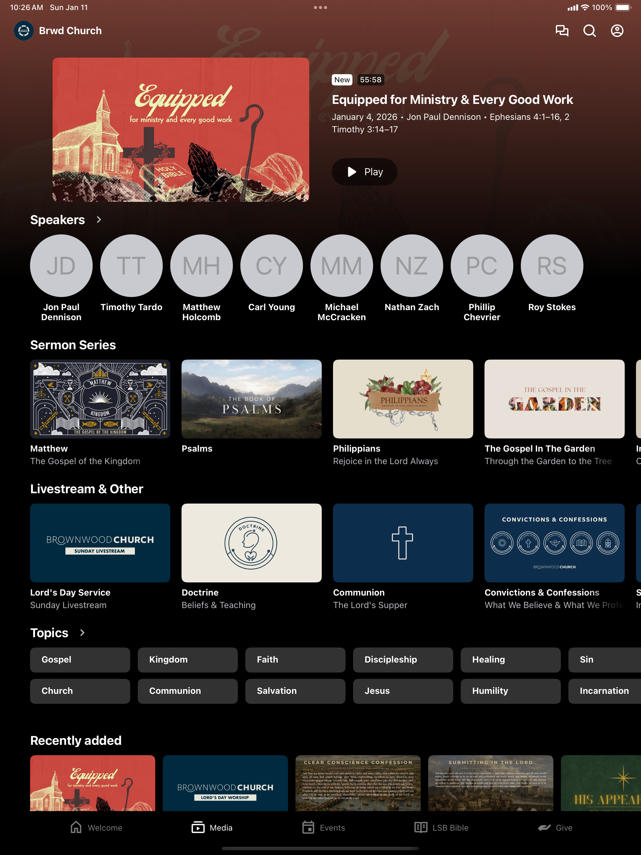Brownwood Church screenshot 6