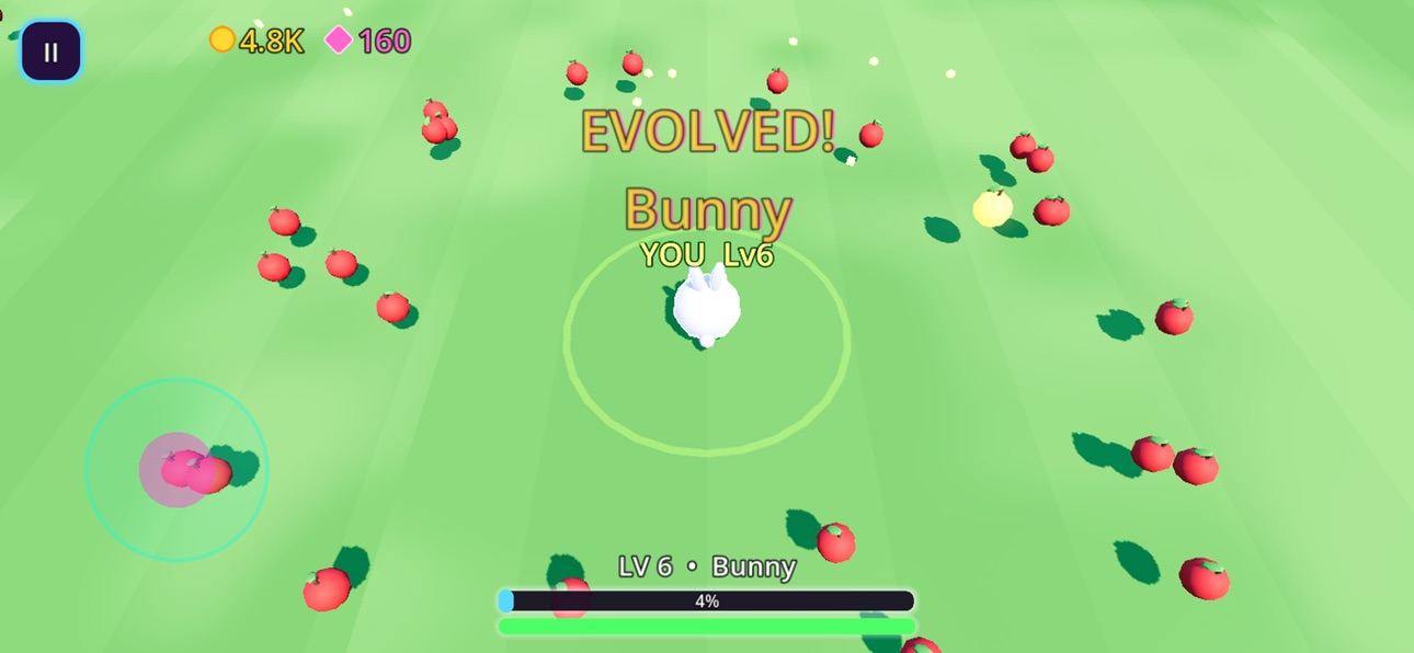 Screenshot 2 of Critter Evolution Simulator