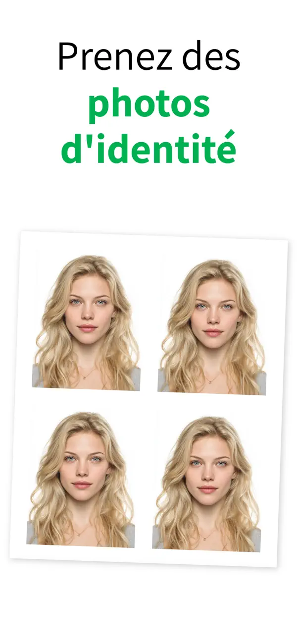 Screenshot #1 pour Greencard: Photo Passeport