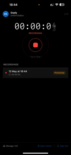Exply Recorder screenshot 2