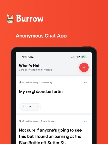 Burrow App ipad screenshot 2