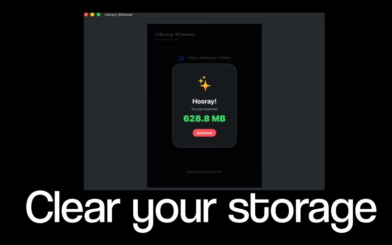 Library Slimmer screenshot