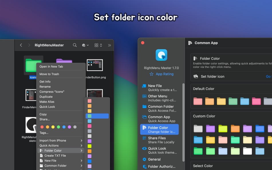 #6. Menuist: Right-Click & MenuBar (macOS) 게시자: 楚江 王
