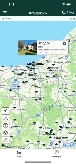 Howard Hanna Real Estate screenshot 1