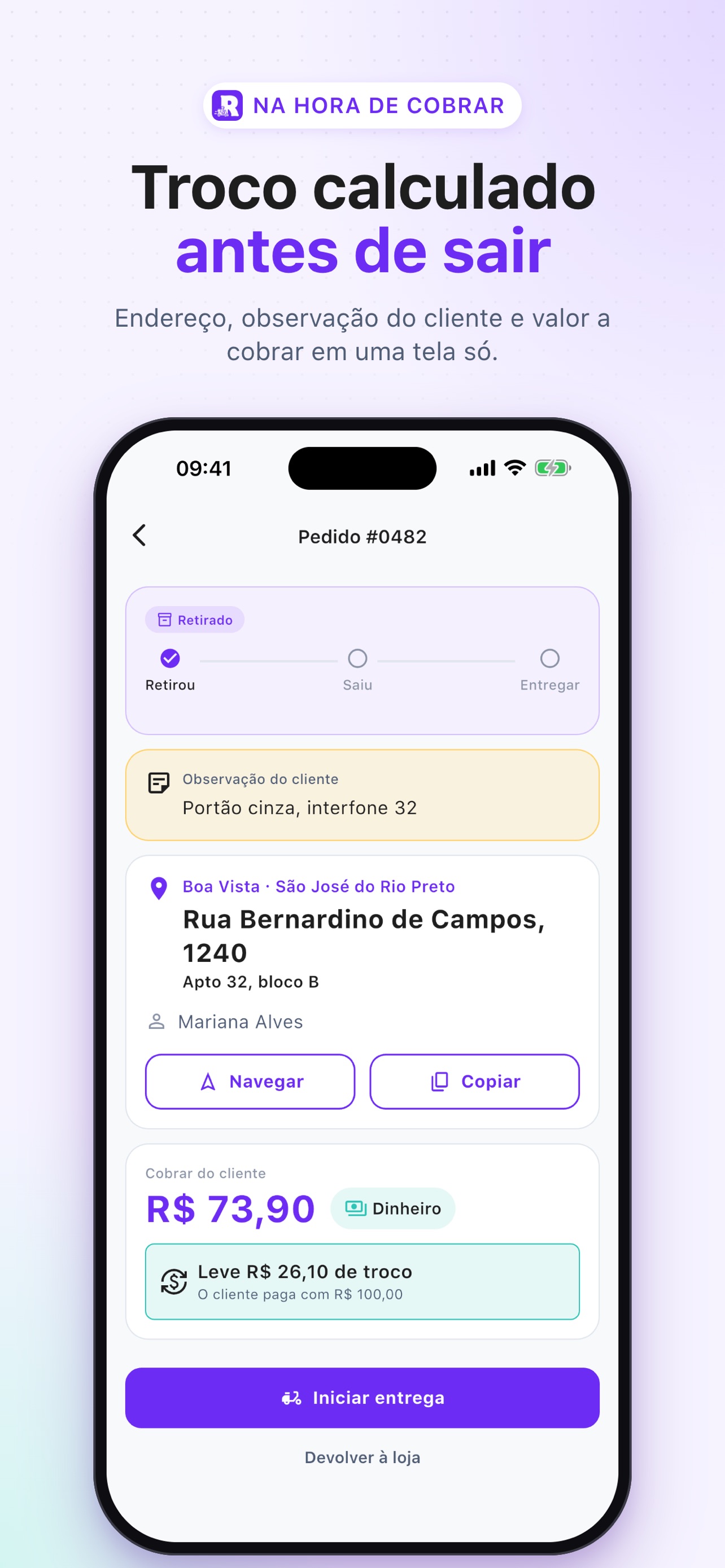 Screenshot 3 of Rappez Entregador