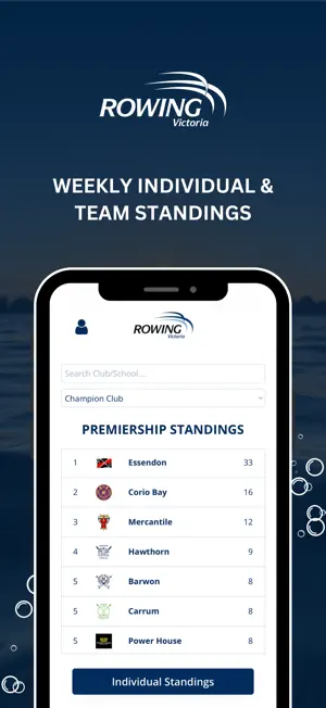 Rowing Victoria - Live App screenshot 3